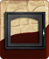 Дверцы печные ДК555-1А