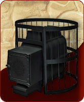 Печь для бани ПАРОВАР 16 прут (211) 